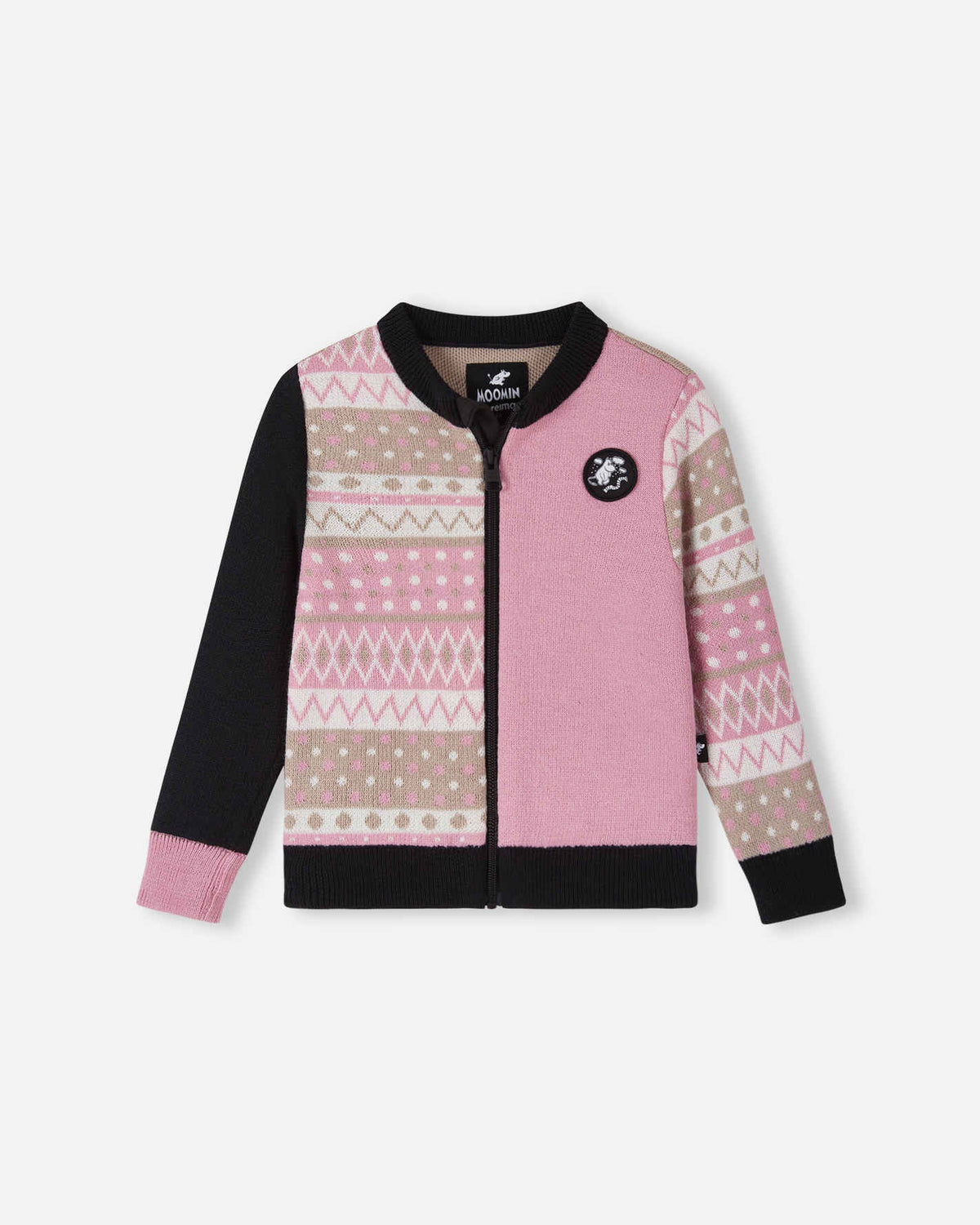 Reima Moomin Idelar Grijs Roze – Packshot 1