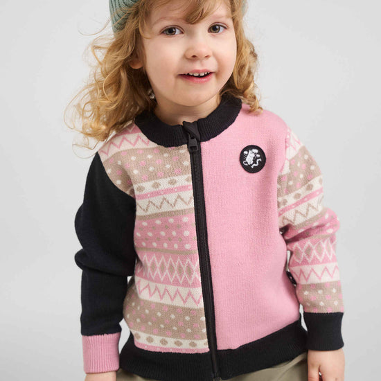 Reima Moomin Idelar grijs-roze – Studiofoto 1