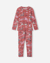 Reima Moomin Trivsam functionele onderkleding set voor peuters, Rose Blush – Packshot voorkant