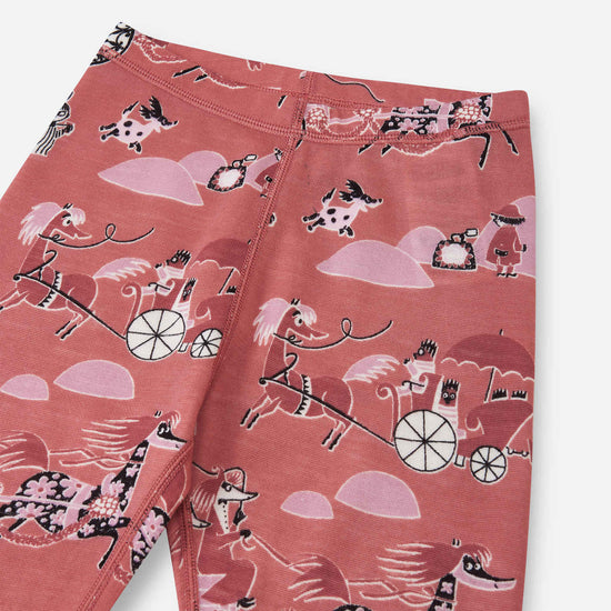 Reima Moomin Trivsam functionele onderkleding set voor peuters, Rose Blush – studiofoto