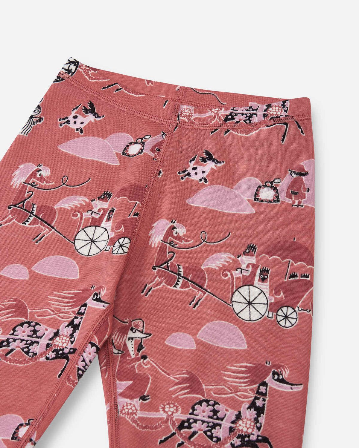 Reima Moomin Trivsam functionele onderkleding set voor peuters, Rose Blush – studiofoto