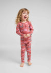 Reima Moomin Trivsam functionele onderkleding set voor peuters, Rose Blush – lifestylefoto