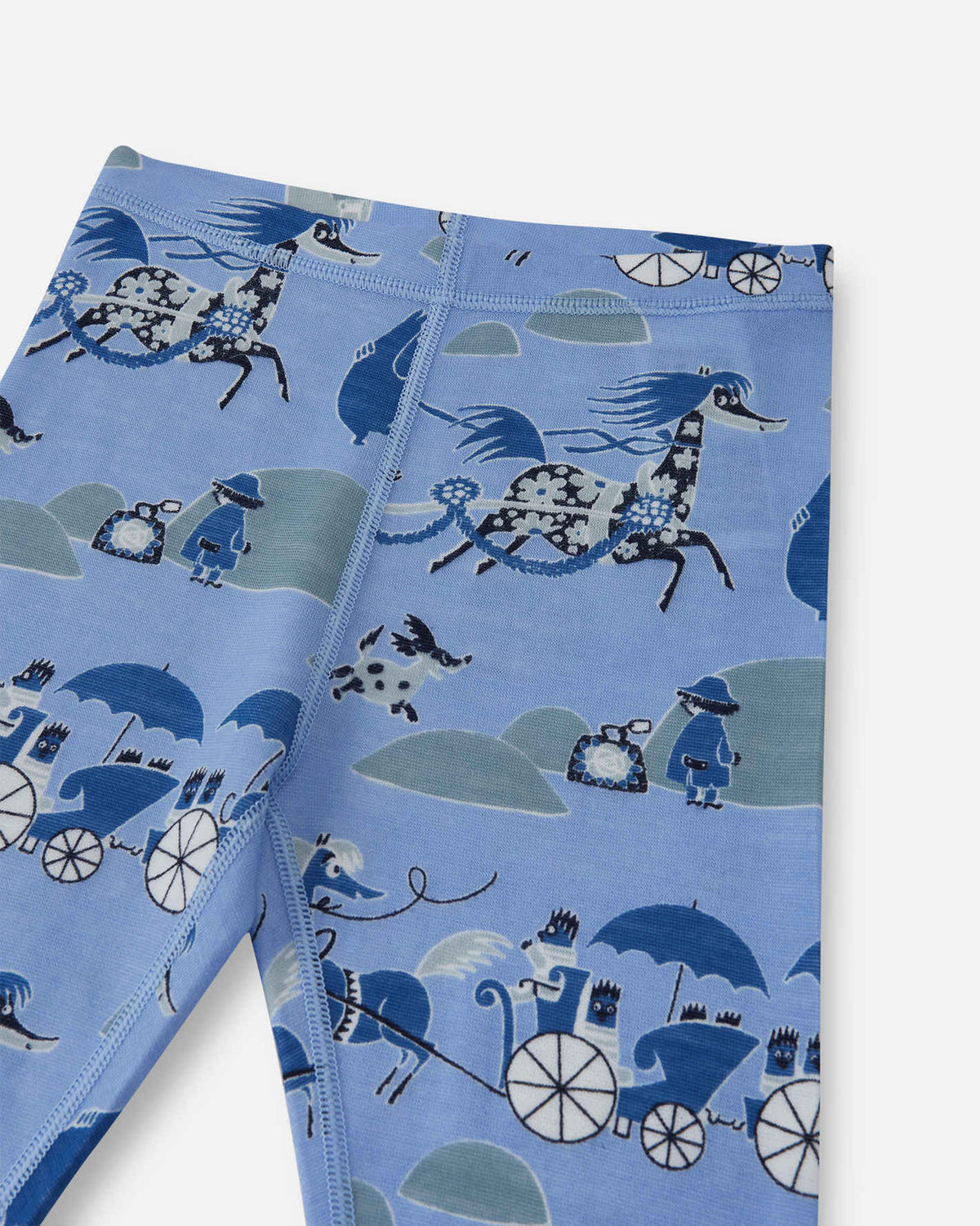 Reima Moomin Trivsam functionele onderkleding set voor peuters Airy Blue – Studiofoto
