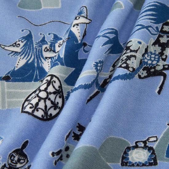 Reima Moomin Trivsam functionele onderkleding set voor peuters Airy Blue – Studiofoto