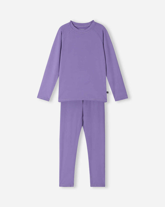 Conjunto de ropa interior técnica Reima Sportti para niños – Misty Violet