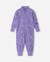 Reima Parvin merinowollen overall voor kinderen – Blooming Lilac