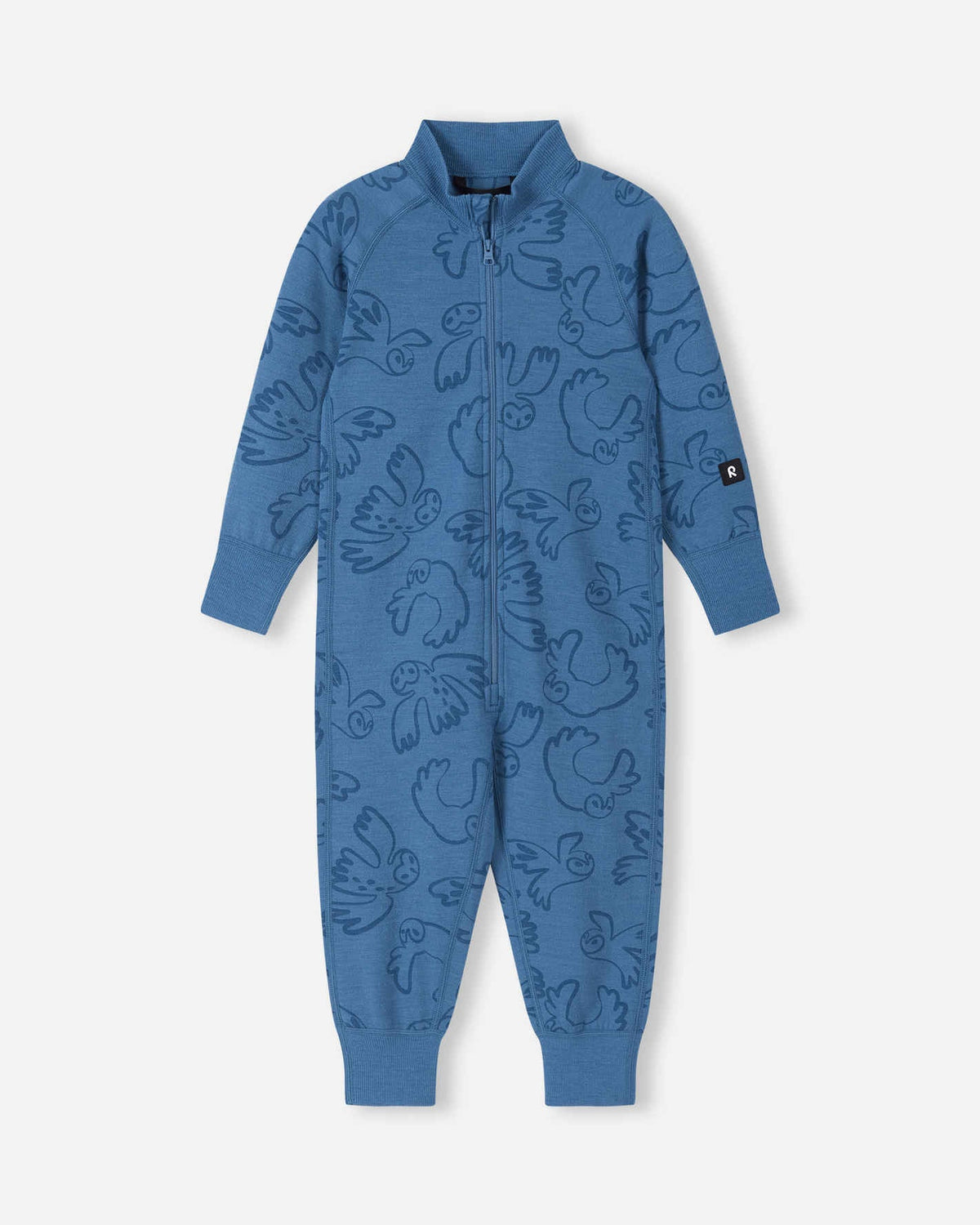 Reima Parvin merinowollen jumpsuit voor kinderen – Blue Ocean
