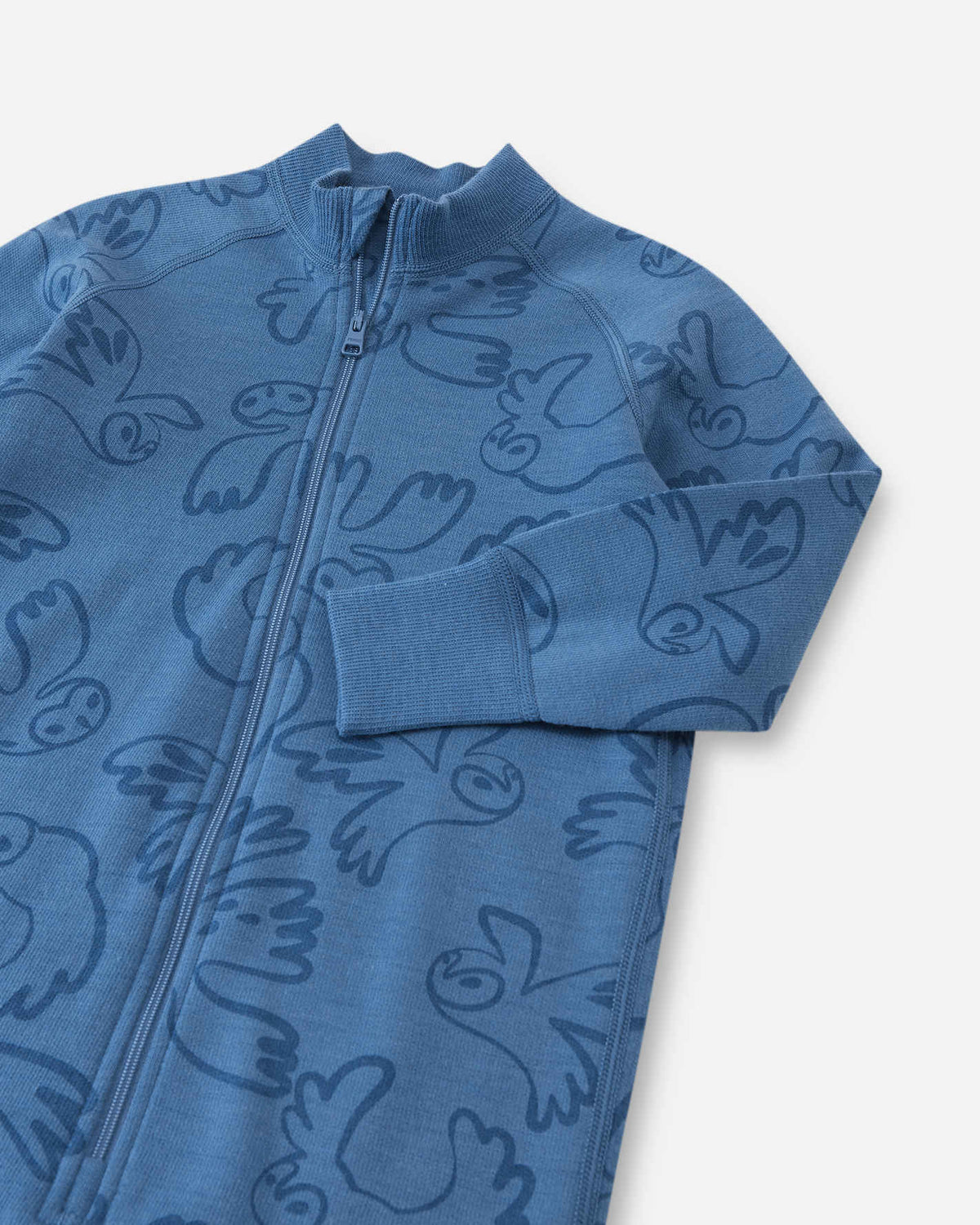Reima Parvin merinowollen jumpsuit voor kinderen – Blue Ocean