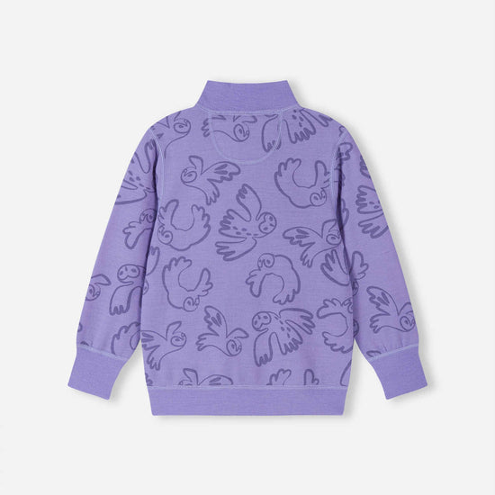 Reima Mahin merinowollen jasje voor kinderen – Blooming Lilac