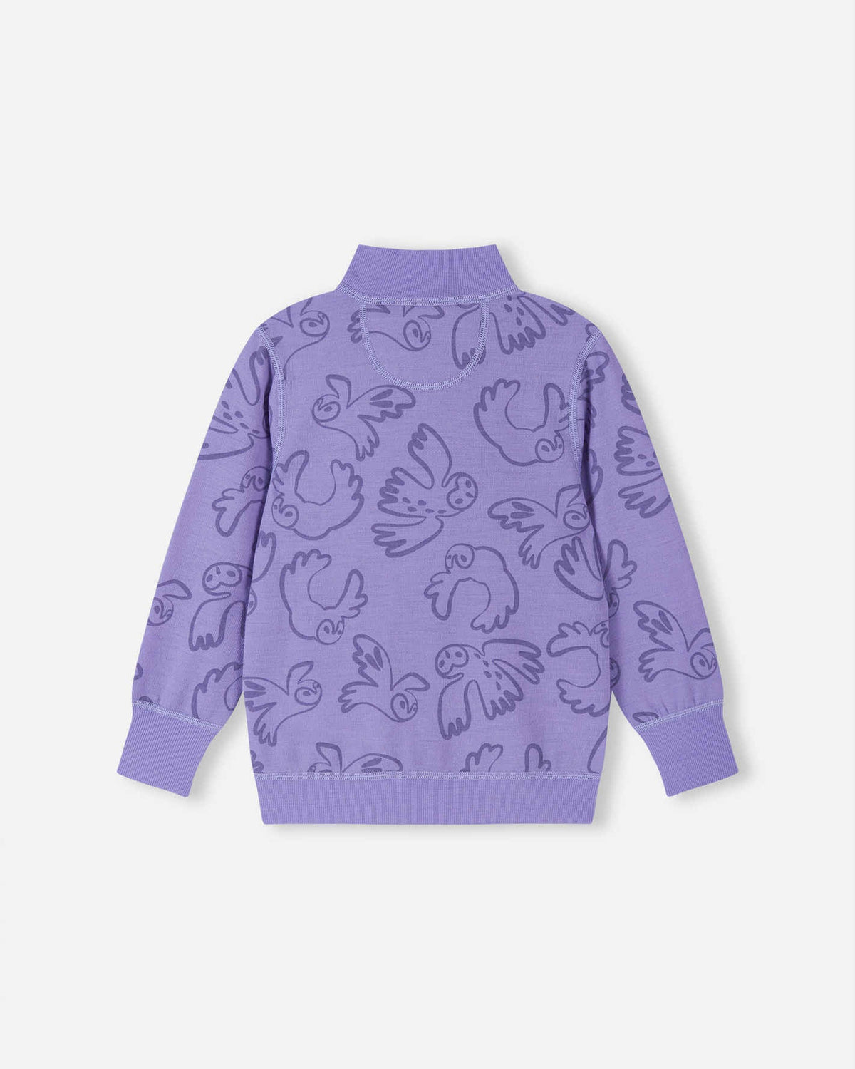 Reima Mahin merinowollen jasje voor kinderen – Blooming Lilac