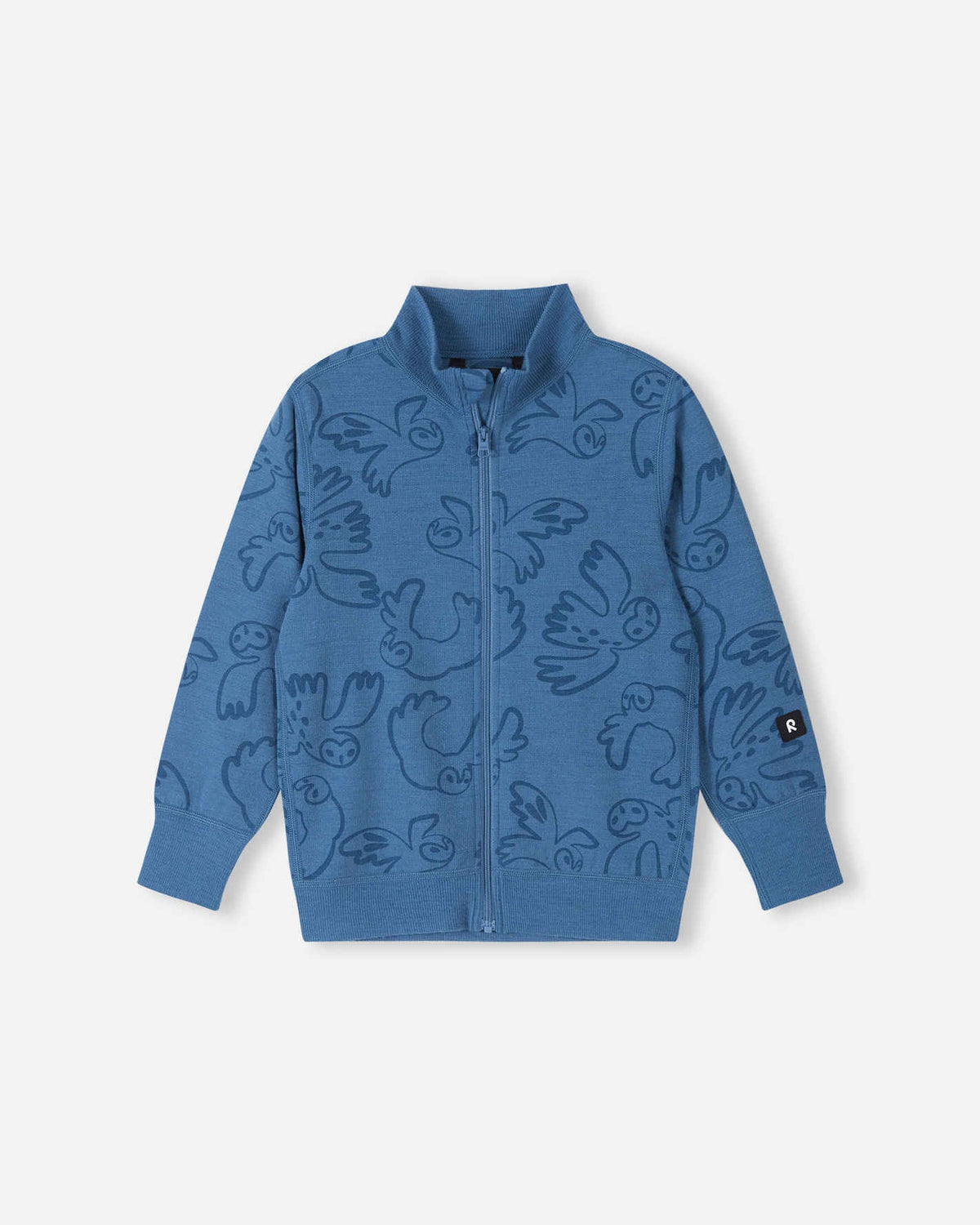 Reima Mahin merinowollen jasje voor kinderen – Blue Ocean