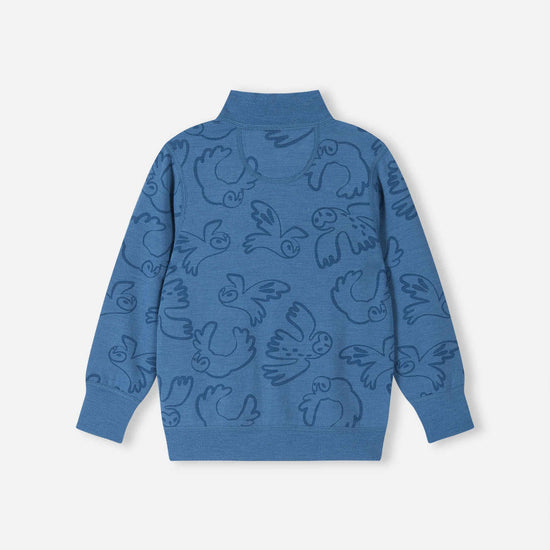 Reima Mahin merinowollen jasje voor kinderen – Blue Ocean