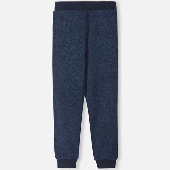 Pantalon polaire Reima Sangis pour enfants, style jean bleu, vue de dos
