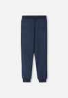 Pantalon polaire Reima Sangis pour enfants, style jean bleu, vue de dos