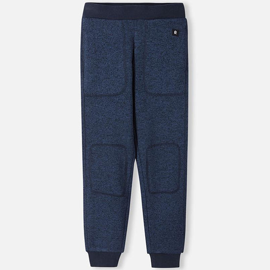 Pantalon polaire Reima Sangis pour enfants, style jean bleu – vue de face
