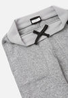 Pantalon polaire Reima Sangis pour enfants, gris chiné – Vue détaillée de la ceinture
