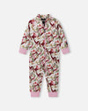 Mono de forro polar Reima Myytti Light Heather – Vista frontal