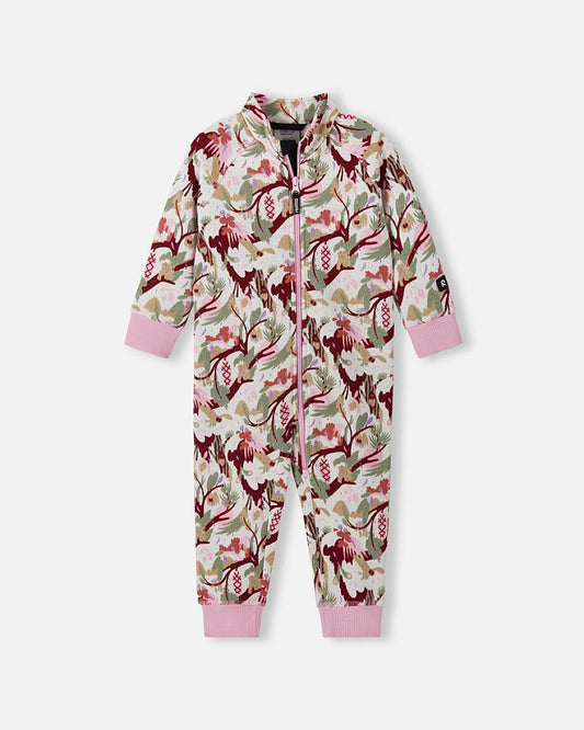Reima Myytti Fleece Overall Light Heather – Front View