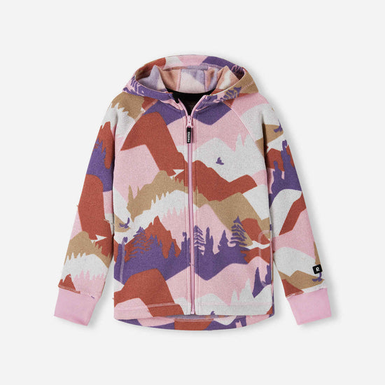 Veste polaire Reima Northern pour enfants – Gris rose 4505