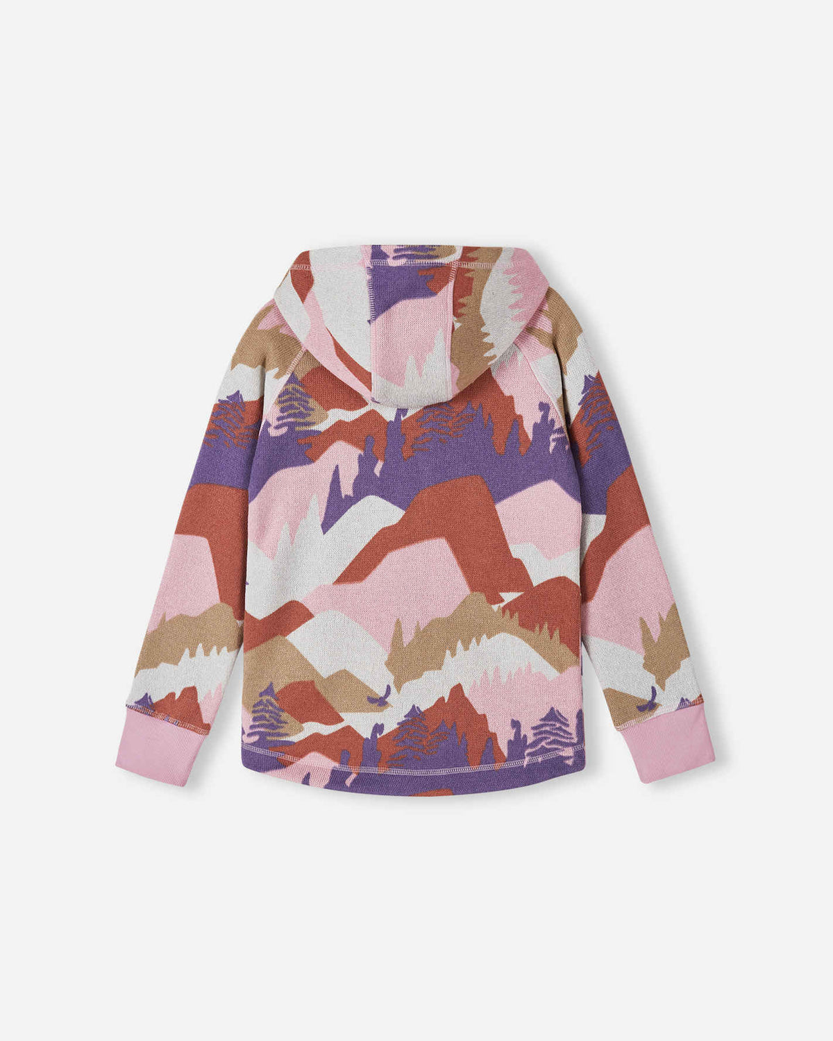 Veste polaire Reima Northern pour enfants – Gris rose 4505