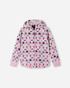 Veste polaire Reima Northern pour enfants – Gris-rose 4508