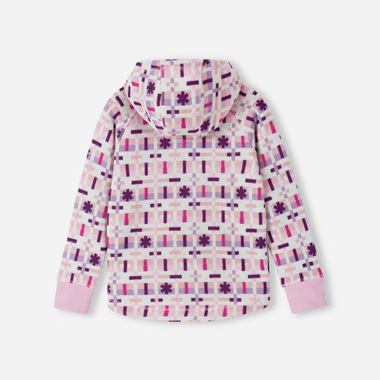 Veste polaire Reima Northern pour enfants – Gris-rose 4508