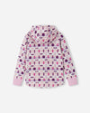 Veste polaire Reima Northern pour enfants – Gris-rose 4508