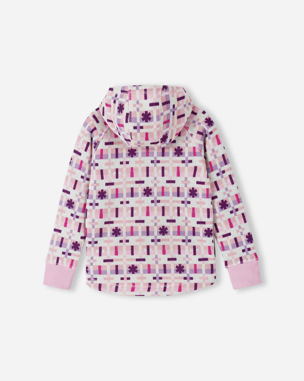Veste polaire Reima Northern pour enfants – Gris-rose 4508