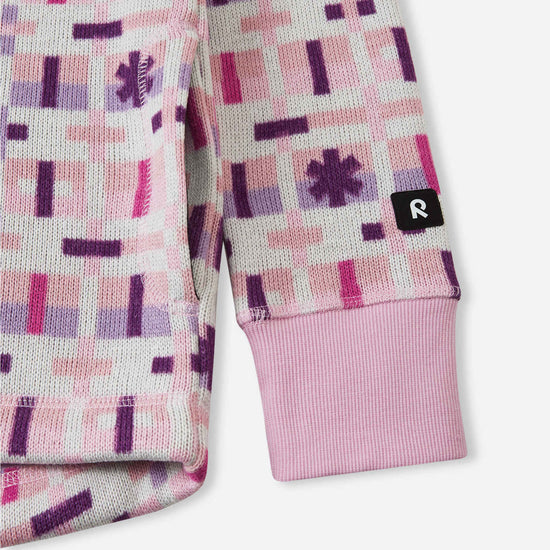 Veste polaire Reima Northern pour enfants – Gris-rose 4508