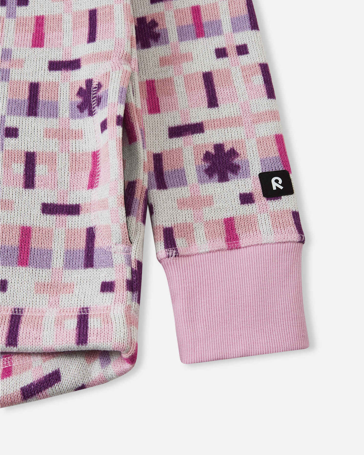 Veste polaire Reima Northern pour enfants – Gris-rose 4508