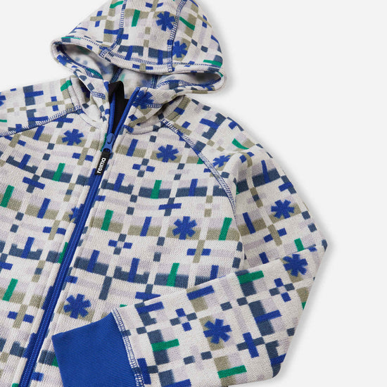 Veste polaire Reima Northern pour enfants – Sparkly Blue