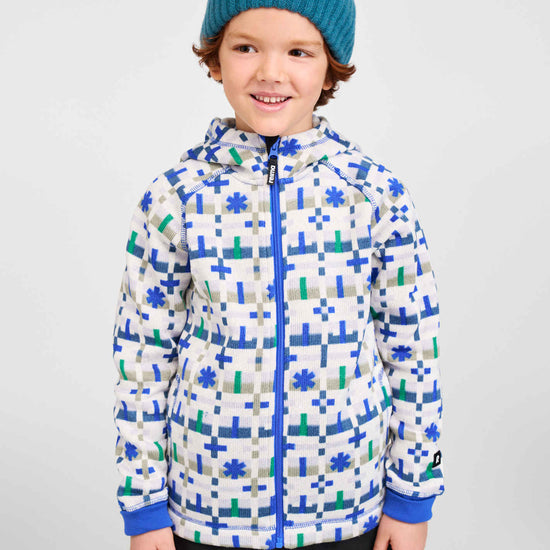 Veste polaire Reima Northern pour enfants – Sparkly Blue