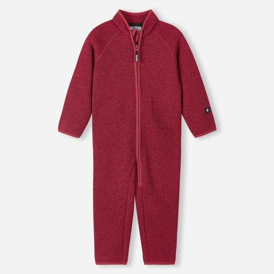 Reima Tahti fleeceoverall voor peuters – Cranberry