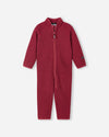 Reima Tahti fleeceoverall voor peuters – Cranberry