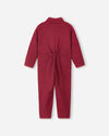 Reima Tahti fleeceoverall voor peuters – Cranberry
