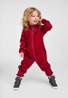Reima Tahti fleeceoverall voor peuters – Cranberry