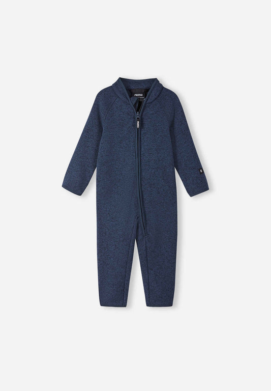 Mono de forro polar Reima Tahti para niños pequeños – Azul vaquero