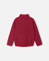 Veste polaire Reima Hopper pour enfants, couleur Cranberry – vue de dos