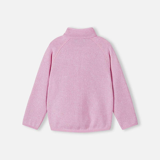 Veste polaire Reima Hopper pour enfants, modèle Light Heather, vue de dos