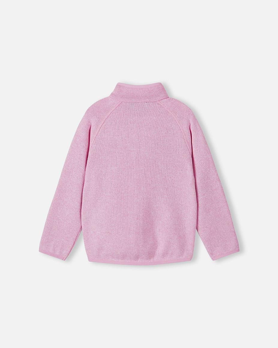 Veste polaire Reima Hopper pour enfants, modèle Light Heather, vue de dos