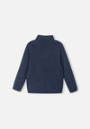 Veste polaire Reima Hopper pour enfants, bleu jean, vue de dos