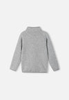 Veste polaire Reima Hopper pour enfants, gris chiné, vue de dos