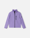 Reima Iisisti Kids' Fleece Jacket, Blooming Lilac – Front View