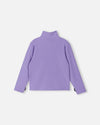 Reima Iisisti Children's Fleece Jacket, Blooming Lilac – Back View of Product Shot