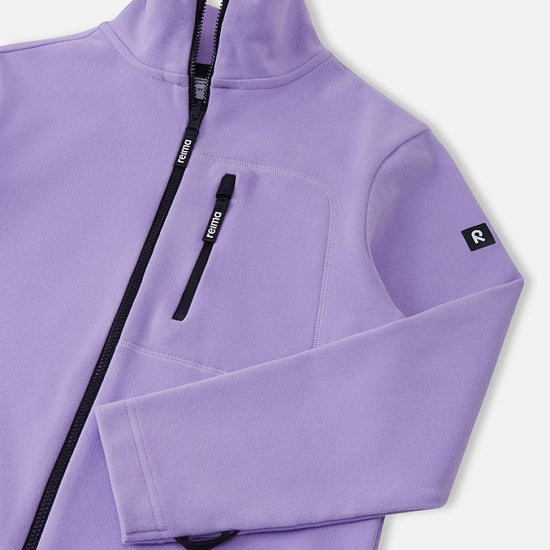 Reima Iisisti Kids' Fleece Jacket, Blooming Lilac – Product Details