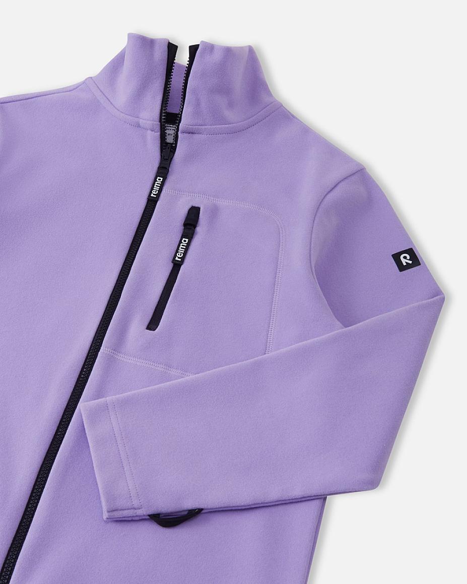 Reima Iisisti Kids' Fleece Jacket, Blooming Lilac – Product Details