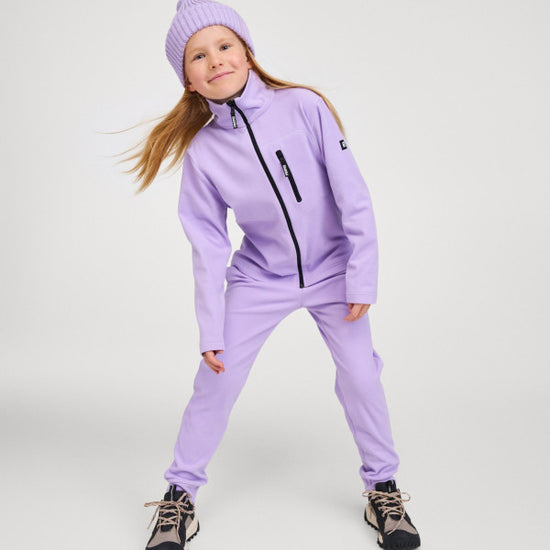 Reima Iisisti Kids' Fleece Jacket, Blooming Lilac – Studio Shot