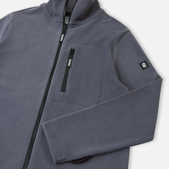 Reima Iisisti Kids' Soft Black Fleece Jacket – Product Details