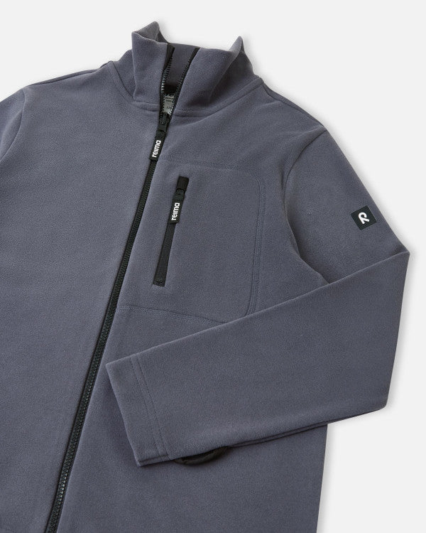 Reima Iisisti Kids' Soft Black Fleece Jacket – Product Details