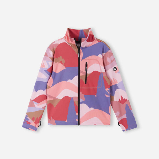 Veste polaire Reima Iisisti pour enfants – Rose blush